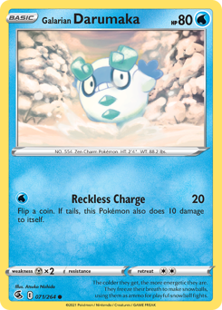 Galarian Darumaka 71