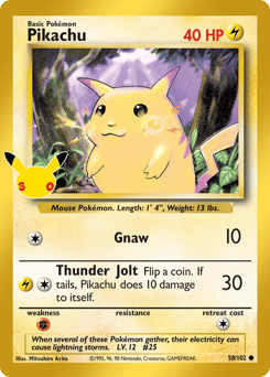 Pikachu 58